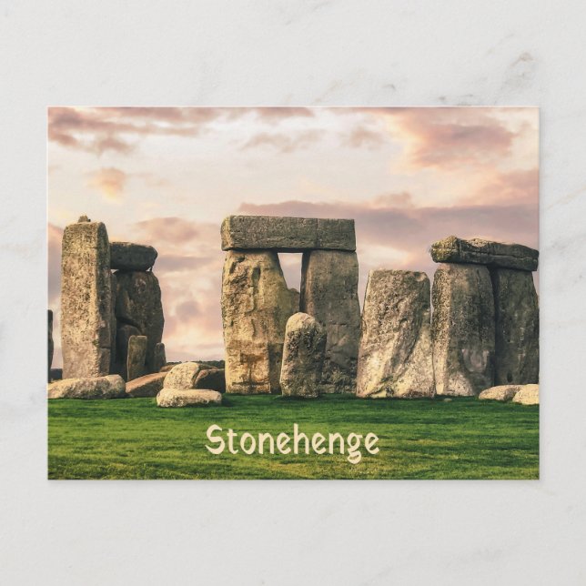 Stonehenge England UK Vykort (Framsida)
