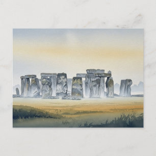 Stonehenge England United Kingdom Travel Vykort
