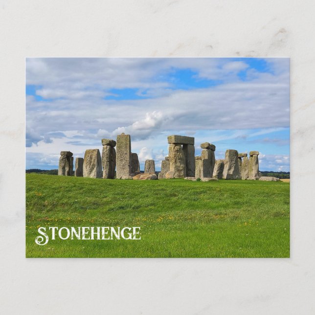 Stonehenge England Vykort (Framsida)