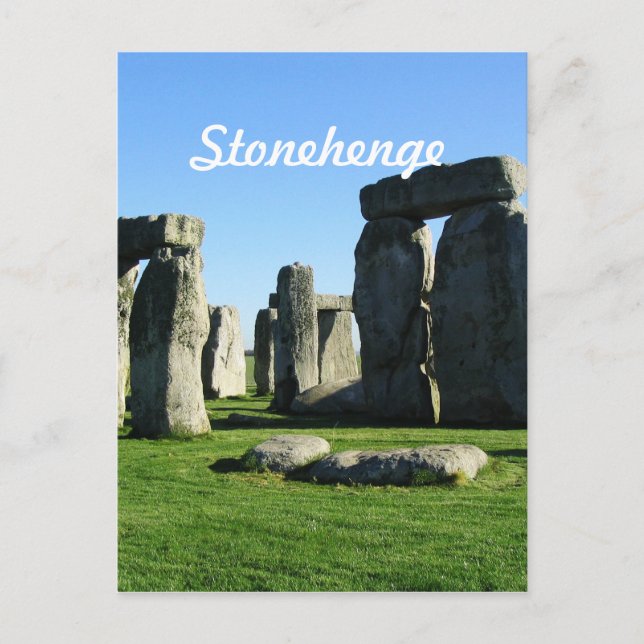 Stonehenge England Vykort (Framsida)
