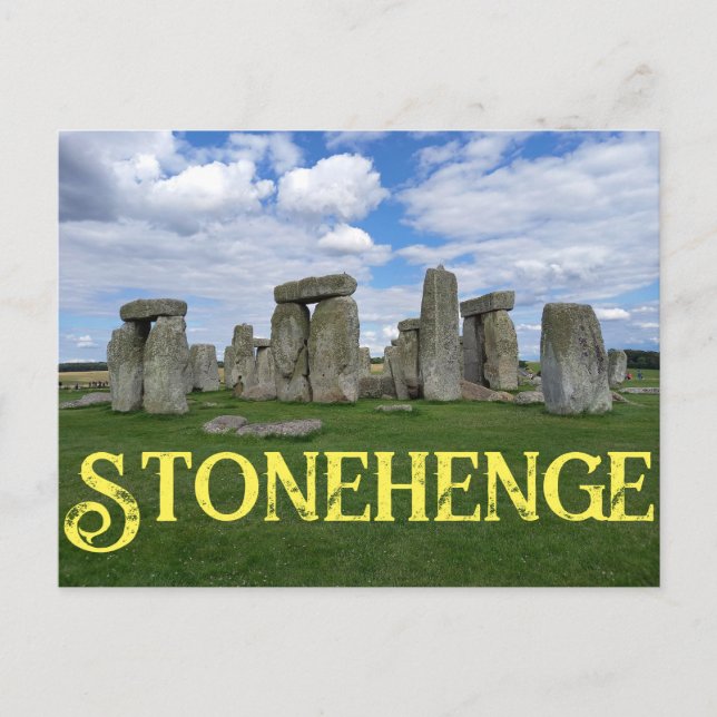 Stonehenge England Vykort (Framsida)
