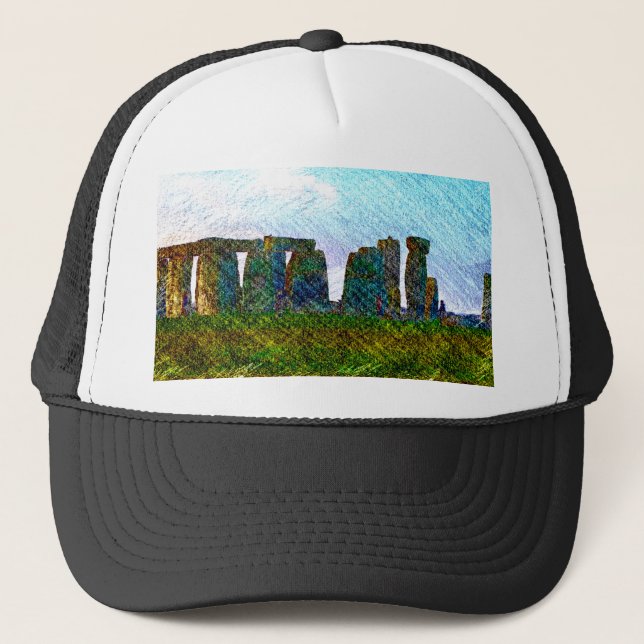 Stonehenge färg keps (Framsida)