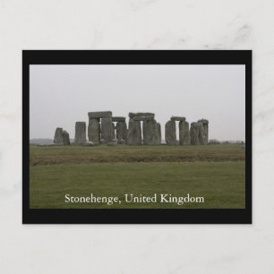 Stonehenge, Förenade kungariket Vykort