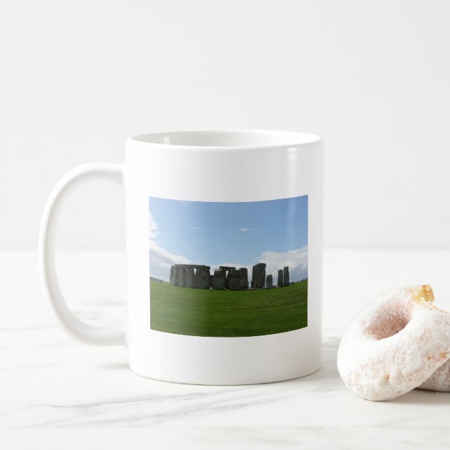 Stonehenge – Forntida Monument Landskapsfotografi Kaffemugg (Med munk)
