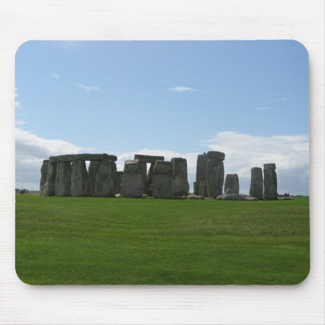 Stonehenge Forntida Stencirkel Englanden Musmatta (Framsidan)