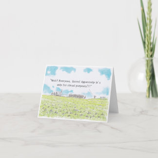 Stonehenge Greeting Card Kort