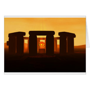 Stonehenge Hälsningskort
