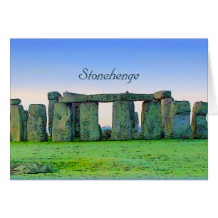 Stonehenge Hälsningskort