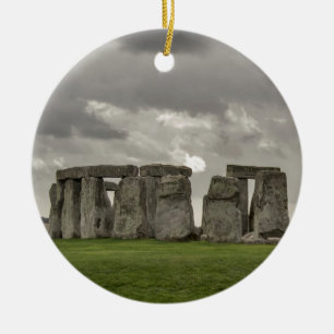 Stonehenge Julgransprydnad Keramik