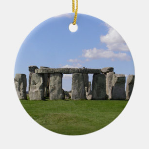 STONEHENGE JULGRANSPRYDNAD KERAMIK