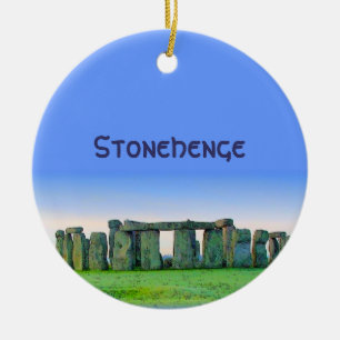 Stonehenge Julgransprydnad Keramik