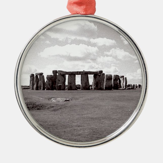 Stonehenge Julgransprydnad Metall (Framsidan)