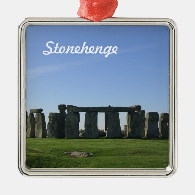 Stonehenge Julgransprydnad Metall (Framsidan)