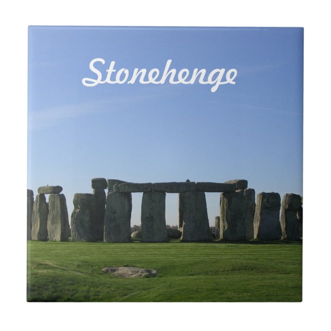 Stonehenge Kakelplatta (Framsidan)
