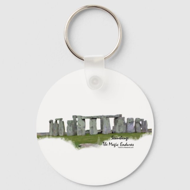 Stonehenge Keychain Nyckelring (Framsida)