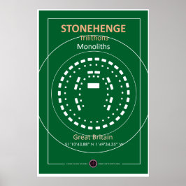 Stonehenge Layout Poster
