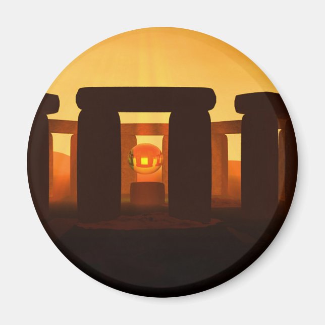 Stonehenge Magnet (Framsidan)