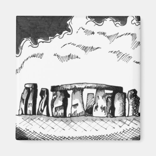 Stonehenge magnet (Framsidan)