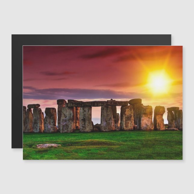 Stonehenge Magnetic Card (Fram/baksida)