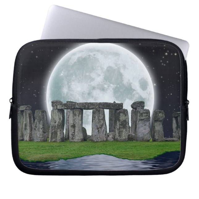 Stonehenge & Måne, historik för Power 2 Laptop Sleeve (Framsidan)