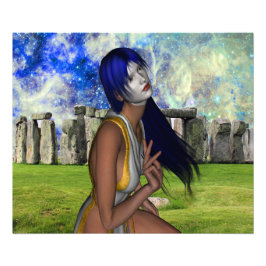 Stonehenge Meditation Fototryck