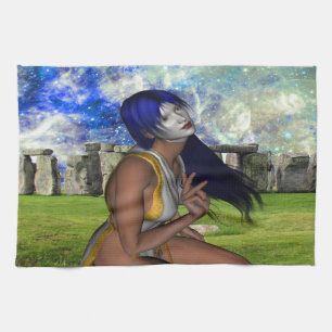 Stonehenge Meditation Kökshandduk
