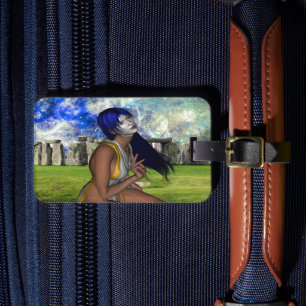 Stonehenge Meditation Luggage Tag Bagagebricka