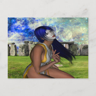 Stonehenge Meditation Vykort