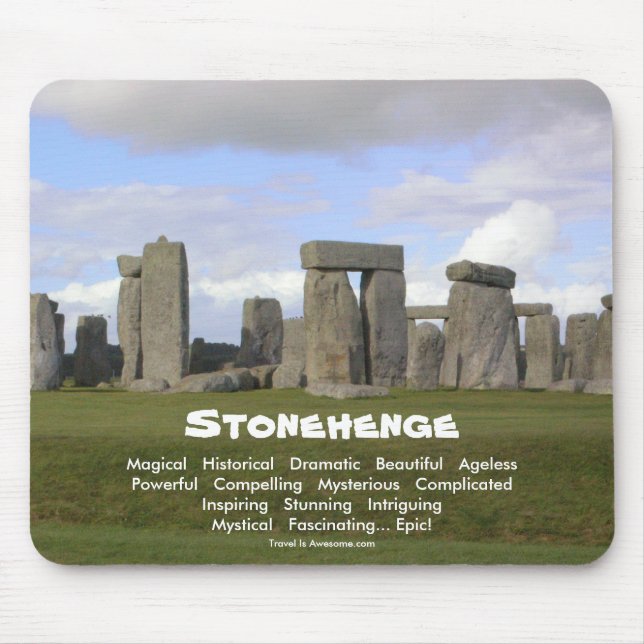 Stonehenge Mousepad Musmatta (Framsidan)