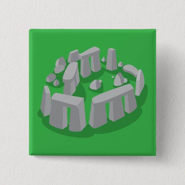 Stonehenge of England Knapp (Framsida)