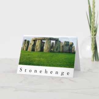 Stonehenge på gryning II Kort