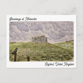 Stonehenge Postcard Vykort