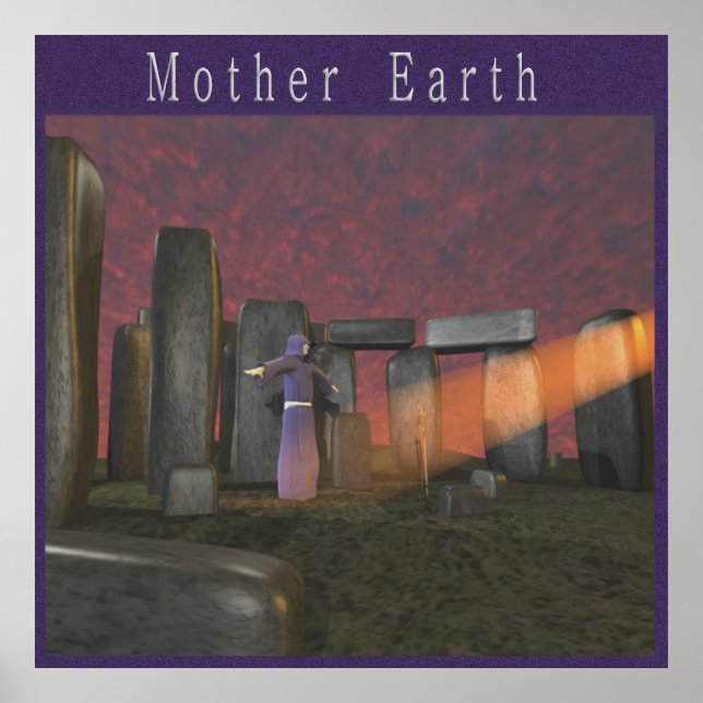 Stonehenge Poster (Framsidan)