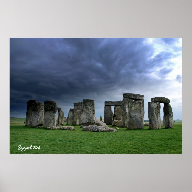 Stonehenge Poster (Framsidan)