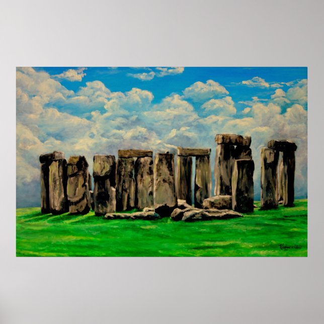 Stonehenge Poster (Framsidan)