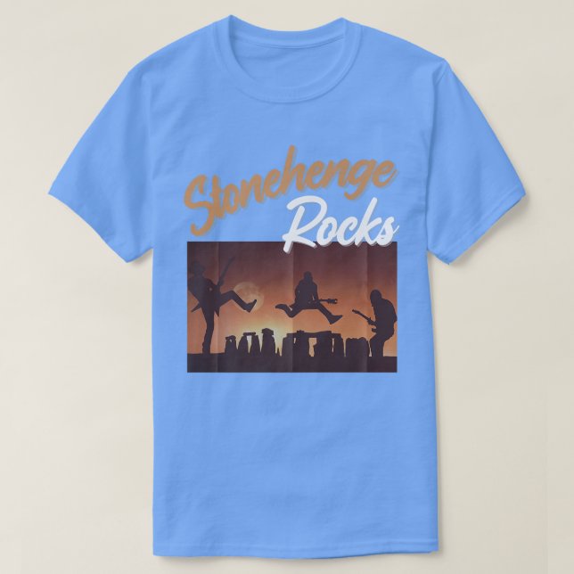 Stonehenge Rocks Stonehenge SouvenirStonehenge At  T Shirt (Design framsida)