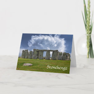 Stonehenge rolig åldras födelsedag kort