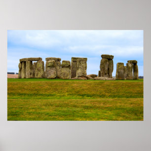 Stonehenge Scenia, England Poster