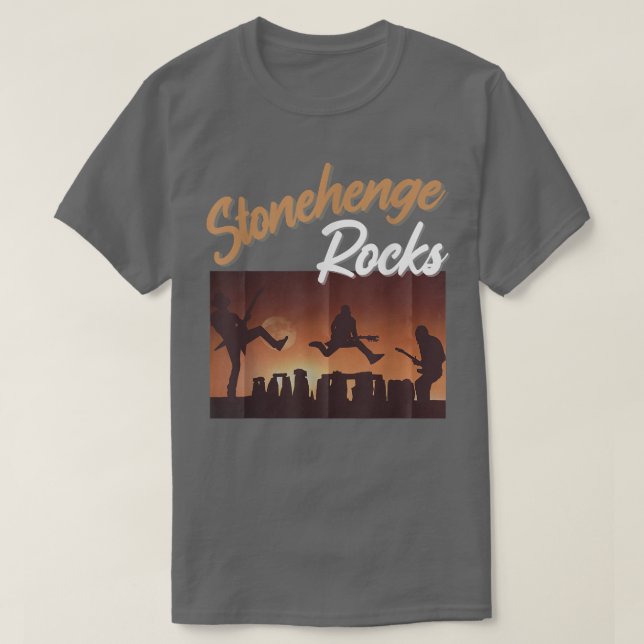 Stonehenge Sten Stonehenge Souvenir - Stonehenge T Shirt (Design framsida)