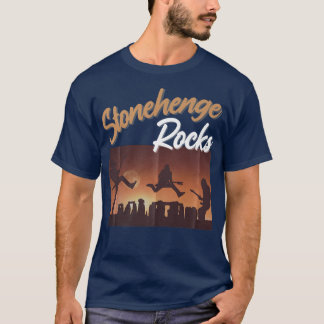 Stonehenge Sten Stonehenge SouvenirStonehenge vid T Shirt