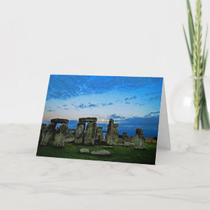 Stonehenge Sunset Kort