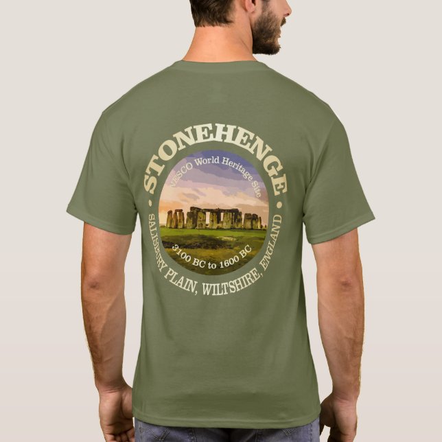 Stonehenge T Shirt (Baksida)