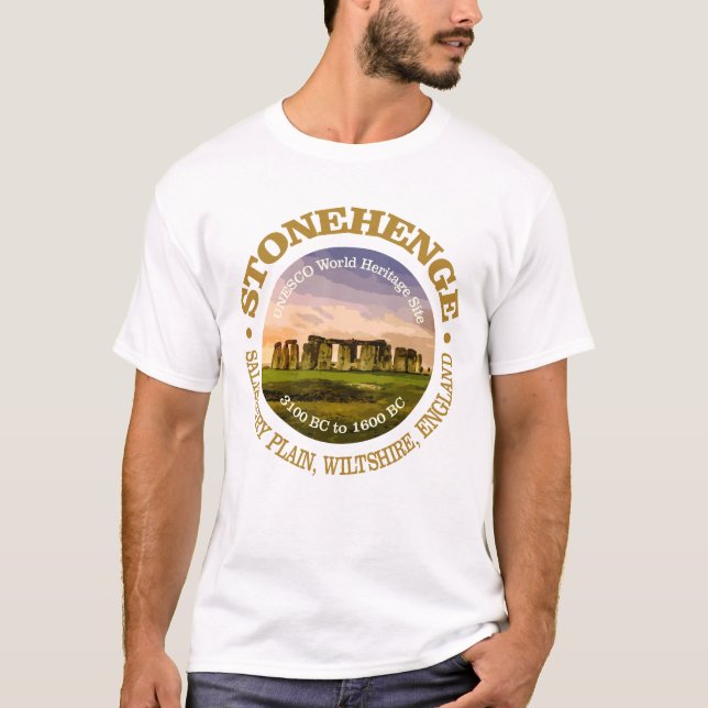 Stonehenge T Shirt (Framsida)