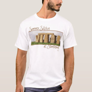 Stonehenge tillfällig Shirt. Tee Shirt