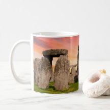 Stonehenge vid Sunset Mugg