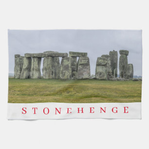 Stonehenge view tea town kökshandduk