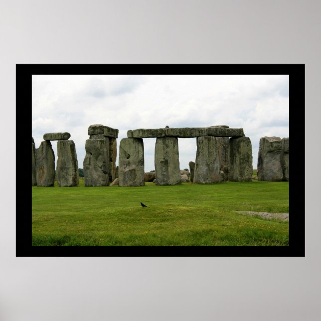 Stonehenge Views Poster (Framsidan)