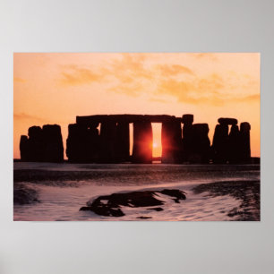 Stonehenge vinterSolstice Poster
