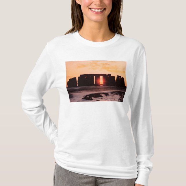 Stonehenge vinterSolstice Tee (Framsida)