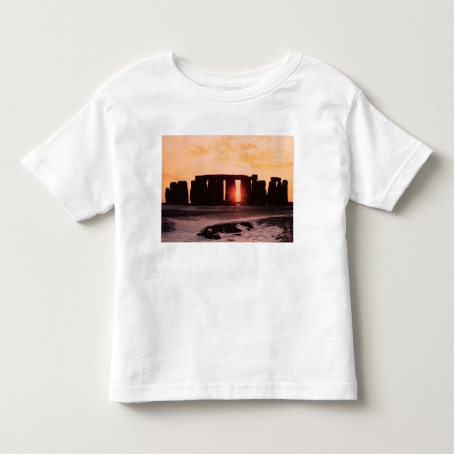 Stonehenge vinterSolstice Tee (Framsida)